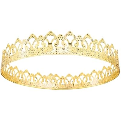Didder Halloween King Costume Headpiece Crowns for Adult Men Renaissance Medieval Mens Crown for Homecoming Prom King