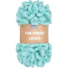 JubileeYarn Fun Finger Loops Yarn - 100g/Skein Jumbo Polyester - Mustard - 1 Skein