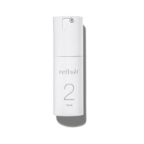 REFLEKT 2 Vitamin C Brightening Anti-Aging Serum Collagen-Boosting with Peptides & Hyaluronic Acid, Radiance & Elasticity Enhancer, Clean, Vegan, Cruelty-Free, Fragrance & Paraben-Free Formula