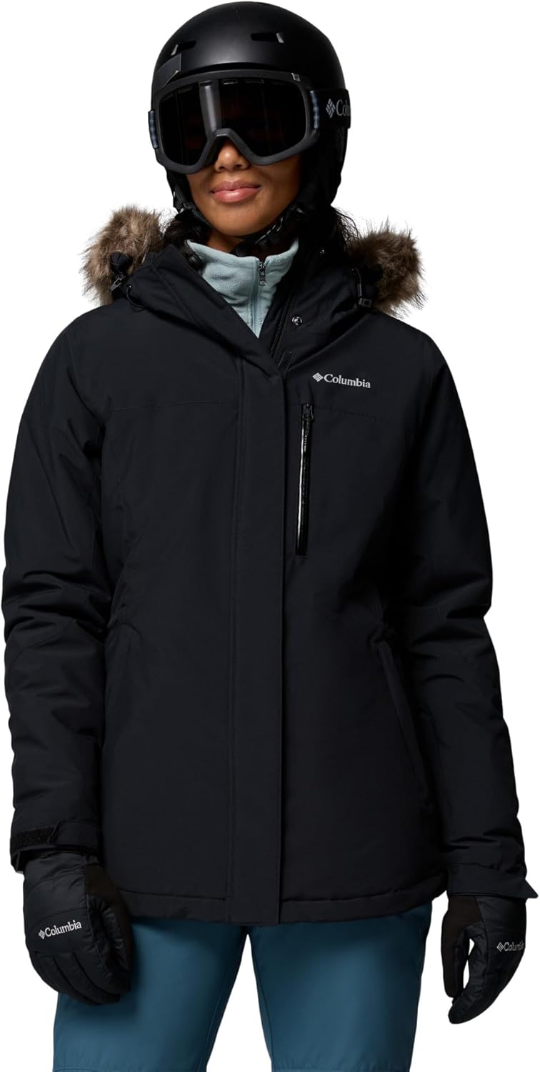 Columbia Womens Ava Alpine II Insulated Jacket, Black, Medium