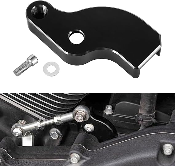 AUFER Neutral Gear Shift Assist Shifter Compatible with for Harley Touring Softail 2018-2025 Engine Neutral Shift Assistant Auxiliary Mount Bracket 20% Shifting Easier into Neutral Accessory