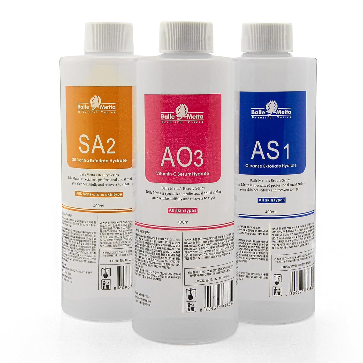 Skin Care Facial Beauty Aqua Peel Solution 400 ml Per Bottle Face Cleansing And Moisturising Elitzia ETYYS123